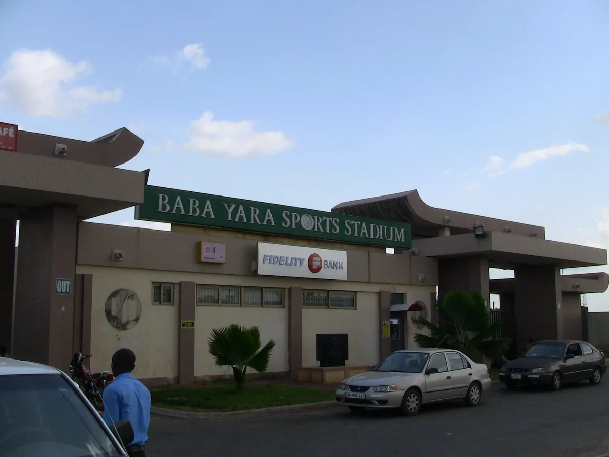 Baba Yara Stadium Gate