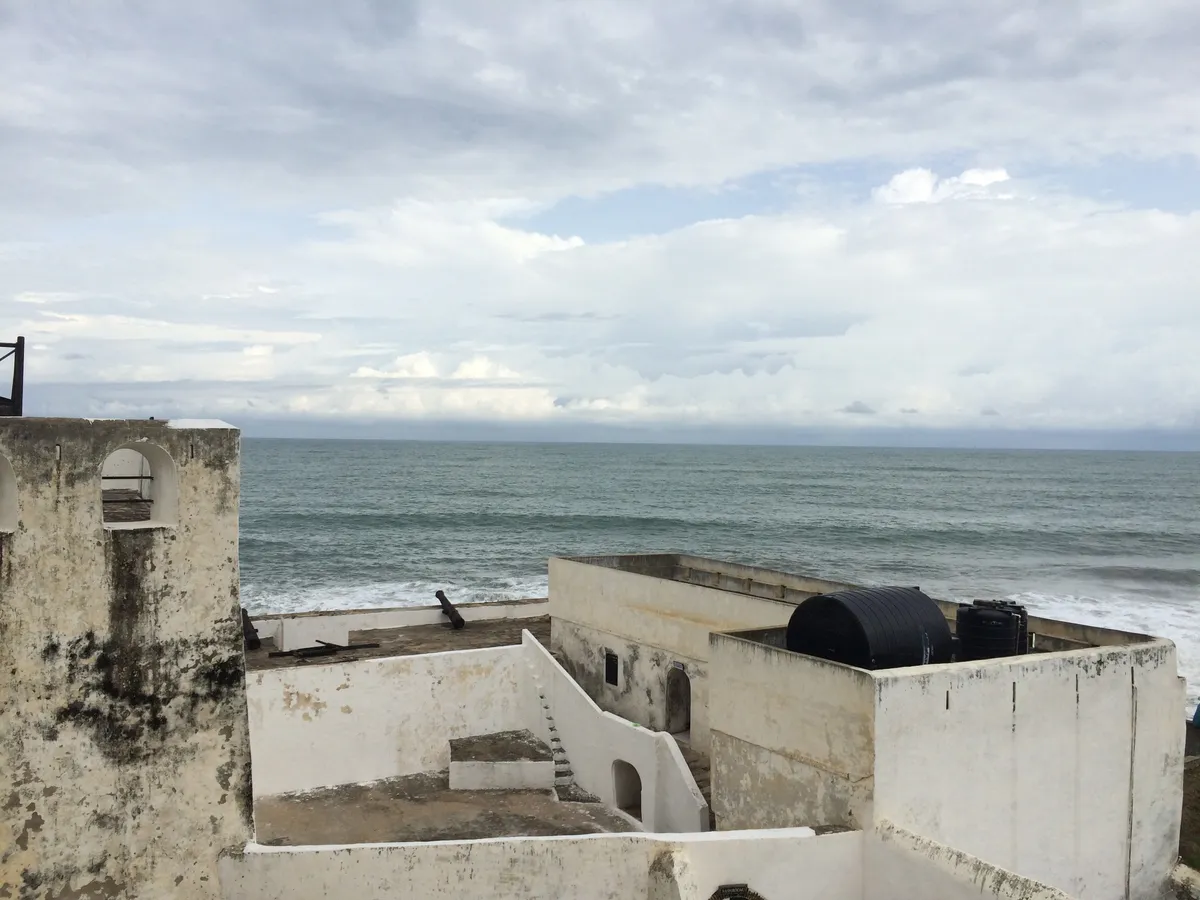 Ocean from Elmina Castle